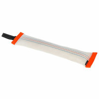 Kerbl Trainingsdummy mit Schlaufe weiß/orange, 16x6cm