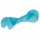 Kerbl Knochen XL aus Vollgummi,blau, 21,5cm