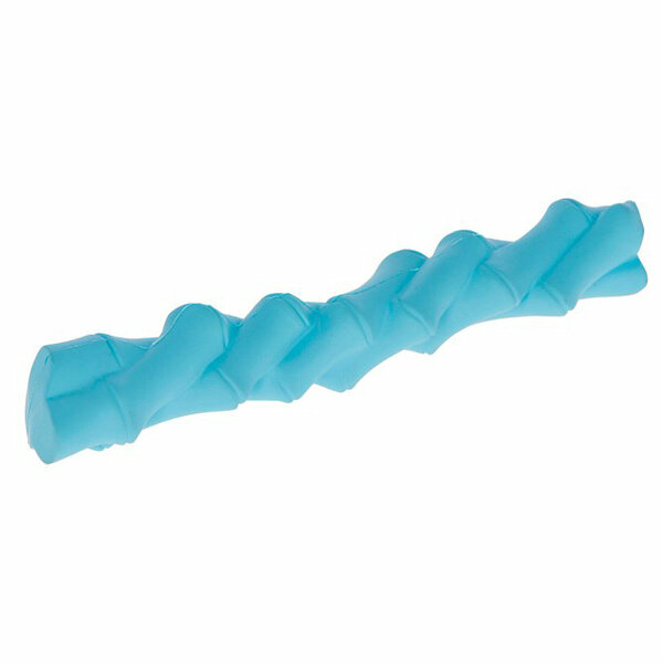 Kerbl Stab aus Vollgummi, blau, 21,5cm