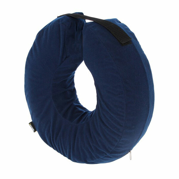 Kerbl Hundehalskrause, aufblasbar, blau, Halsumfang 18-30cm