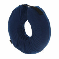 Kerbl Hundehalskrause, aufblasbar, blau, Halsumfang 36-50cm