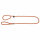 Kerbl Maxi Safe Schlupfleine 170 cm x 12mm, neon orange