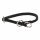 Kerbl Rundleder-Halsband Roma mit Stopper 45cm, 8mm,schwarz