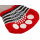 Kerbl Hundesocken Bruno L, grau/rot