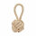 Kerbl Ball am Seil XL Jute/Baumwolle Ø 12 x 31 cm