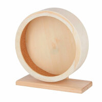 Kerbl Hamsterlaufrad aus Holz/Kork Ø 22cm