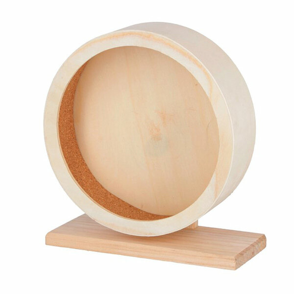 Kerbl Hamsterlaufrad aus Holz/Kork Ø 29cm