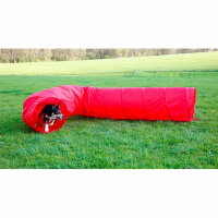 Kerbl Agility Hundetunnel rot, 5m, 60cm