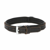 Kerbl VEGAS HQ Halsband, schwarz 20mm / 32 - 38 cm