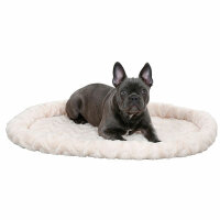 Kerbl Kuschelbett für Hunde und Katzen, 54 x 45 x 6cm, beige