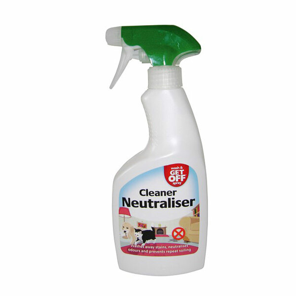 Kerbl Abwehr- und Reinigungsspray WASH & GET OFF 500 ml