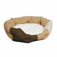 Kerbl Liegebett AMY L 64 x B 57 cm braun/beige