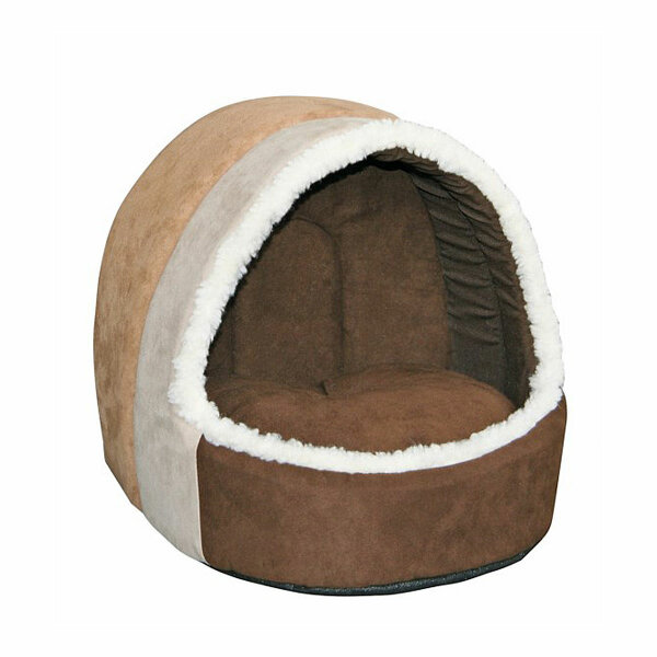 Kerbl Kuschelhöhle AMY, 35x33x32cm braun/beige