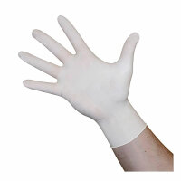 Kerbl Einmalhandschuhe Latex Top ungepudert, 100 St., Gr. S