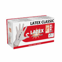 Kerbl Einmalhandschuhe Latex Classic gepudert, 100 St, Gr. S