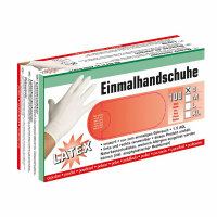 Kerbl Einmalhandschuhe Latex Classic gepudert, 100 St, Gr. S