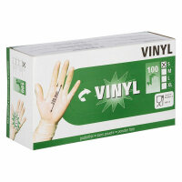 Kerbl Einmalhandschuhe Vinyl S 100 Stk. im Pack