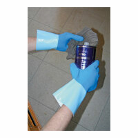 Kerbl Latexhandschuh FleTex blau, geraut,...