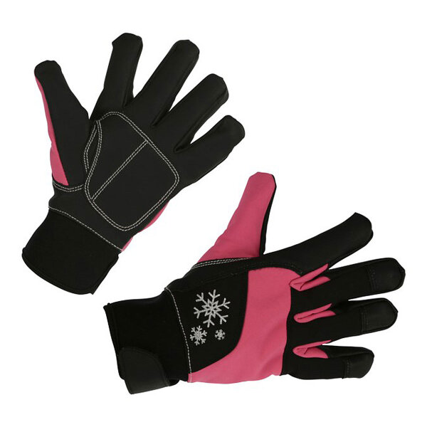 Kerbl Kinderhandschuh Keron Mini 8-11Jahre, Winter pink-schwarz