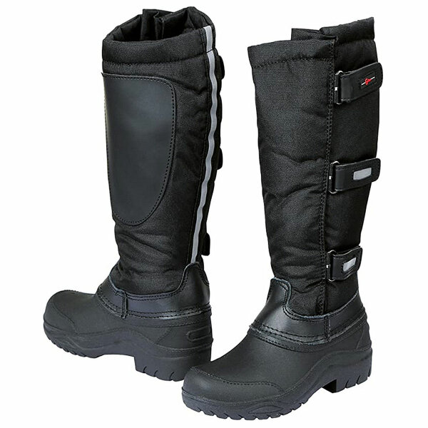 Covalliero Thermo-Reitstiefel, Innenstiefel herausnehmbar, Gr. 29, schwarz