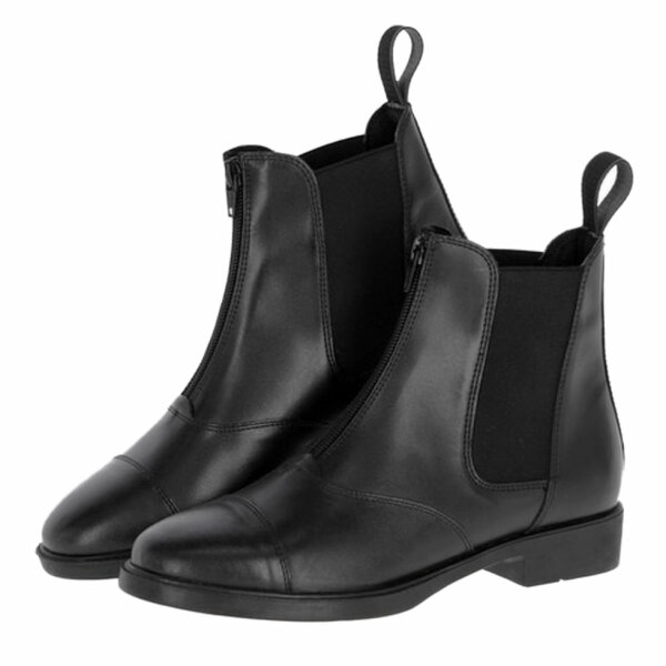 Covalliero Reitstiefelette Bristol, Leder, Gr. 41, schwarz