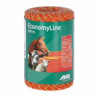 Kerbl Economy Line, Nirolitze 500m, gelb-orange, 3x 0,16 Niro