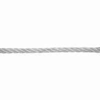 Kerbl Seil EconomyLine, 200m, 6mm, weiß, 6 x 0,2mm Niro