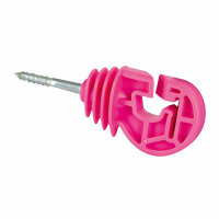 Kerbl Premium Kombi-Ringisolator, pink