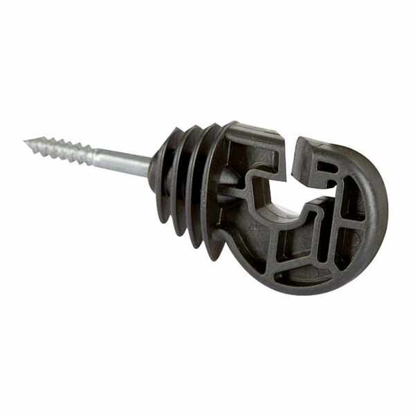 Kerbl Premium Kombi-Ringisolator schwarz, 35 Stk. im HB