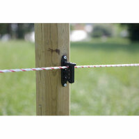 Kerbl EASY-TAPE Klippisolator für Band + Seil, schwarz