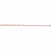 Kerbl Litze TopLine Plus, 300m, weiß/rot, 3 x 0,3mm TriCOND