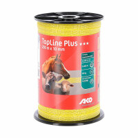 Kerbl Band TopLine Plus, 200m, 20mm, gelb/orange, 5 x 0,3mm TriCOND