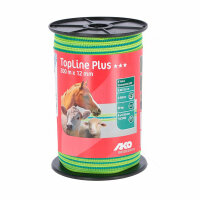 Kerbl Band TopLine Plus, 200m, 12mm neongelb/blau...