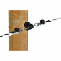 Kerbl Seil TopLine, 200m, 6mm, weiß/schwarz, 6x0,25mm TRICOND