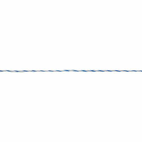 Kerbl Litze TopLine Plus, 200m, weiß/blau, 6 x 0,3mm TriCOND