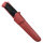 Morakniv Companion Messer in dala red mit 10 cm Edelstahlklinge und TPE Griff