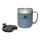 Stanley Classic Legendary Camp Mug Thermobecher mit Deckel, 0,35L, Hammertone Ice