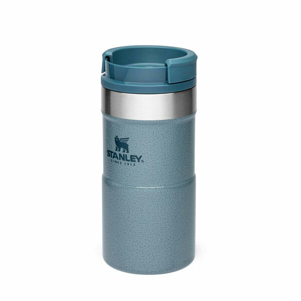 Stanley The Neverleak Travel Mug 0,25l, aus 18/8 Edelstahl, blau