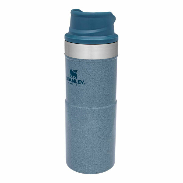 Stanley Trigger-Action Travel Mug Slim Line 350 ml, 18/8 Edelstahl, blau