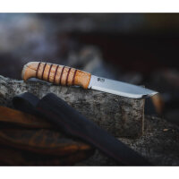 Helle JS 676 Limited Edition mit hochglanzpolierter H3LS-Klinge und Birkengriff