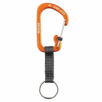 Nite Ize Slidelock Keyring #3 Aluminiumkarabiner, orange,...