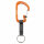 Nite Ize Slidelock Keyring #3 Aluminiumkarabiner, orange, CSLAW3-19-R6