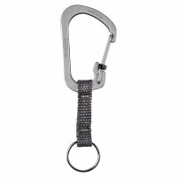 Nite Ize Slidelock Keyring #3 Aluminiumkarabiner, silber,...