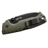 Cold Steel AD10 mit schwarzer S35VN Klinge, G10 Griff in...