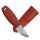 Morakniv Eldris Messer mit rostfreiem Sandvikstahl und TPR-Griff in rot, 12648